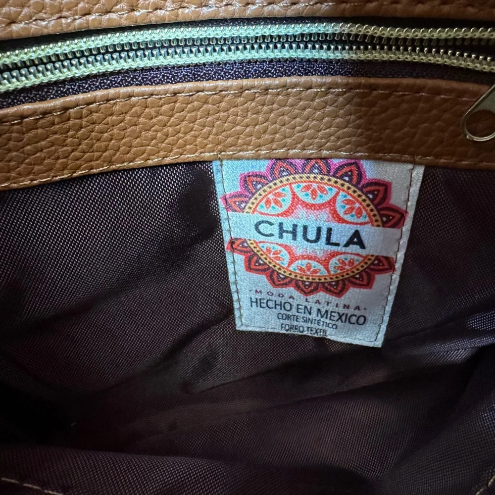 ✨Like New✨CHULATULUM  Mandala Orange - Ana CROSSBODY Orange ✨Best Seller✨ - Picture 7 of 11